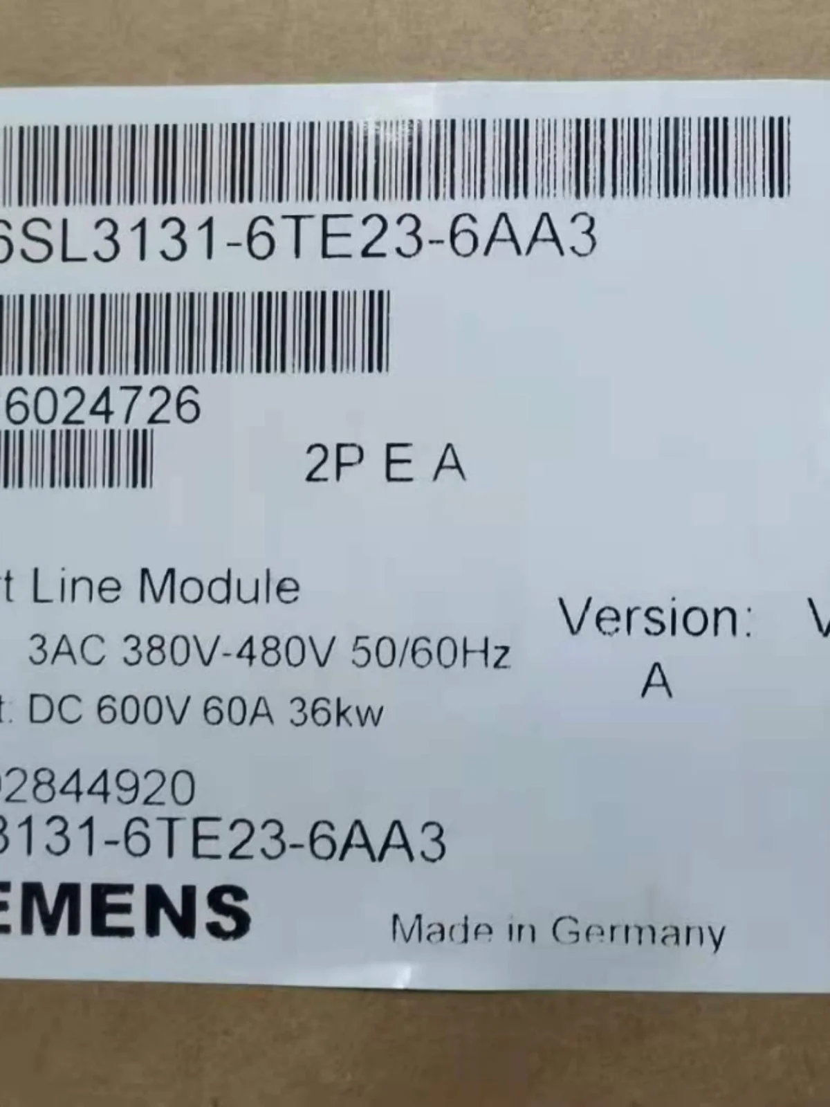 Siemens Servo Motor 1FL6061-1AC61-0LH1 Original Stock