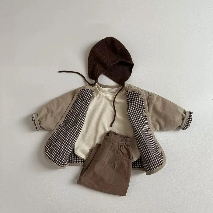 2026 Autumn New Baby Solid Casual Pants Infant Boy Loose Trousers Toddler Girl Cotton Harem Pants Fashion Kids Clothes