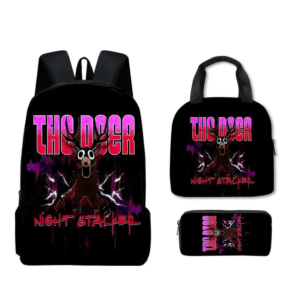 99 noites na floresta mochila crianças jogo dos desenhos animados bolsa de ombro lápis caso estudante mochila sacos menino menina presente