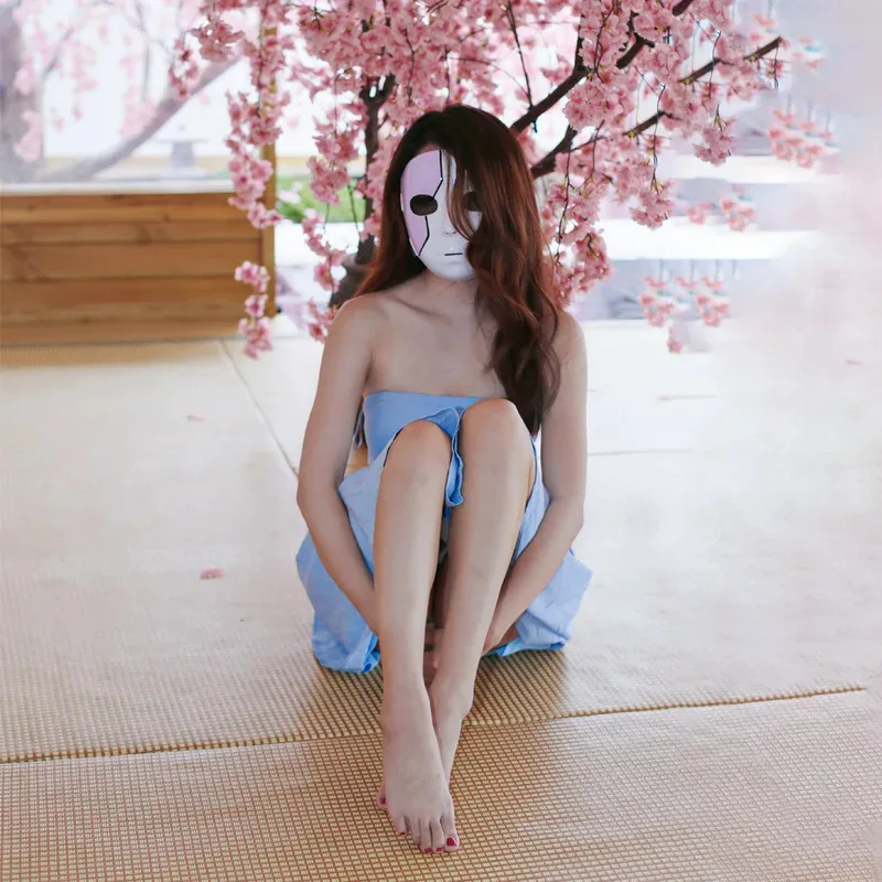 Sally Maske Cosplay Spiel Anime Sal Fisher Vollgesichts-Kunststoffmasken Halloween Karneval Dress Up Party Kostüm Requisiten Geschenke