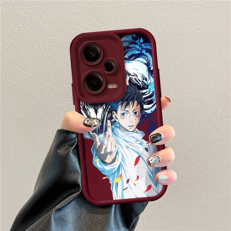 Spell Gojos Y-Yuta J-Jujutsu Eye Ladder For Xiaomi Redmi Note 13 12 12C 11 11S 10 10C 10A 9C 9A Pro 5G Back Phone Case