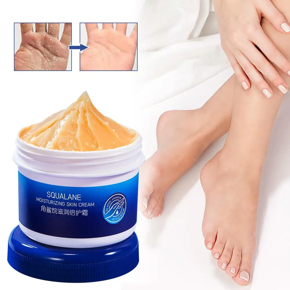 Crème anti-séchage pour les mains et les pieds, masque à fréquence de réparation des fissures au talon, hydratant pour la peau des pieds, blanchissant, soin d'élimination, B9F5, 70g