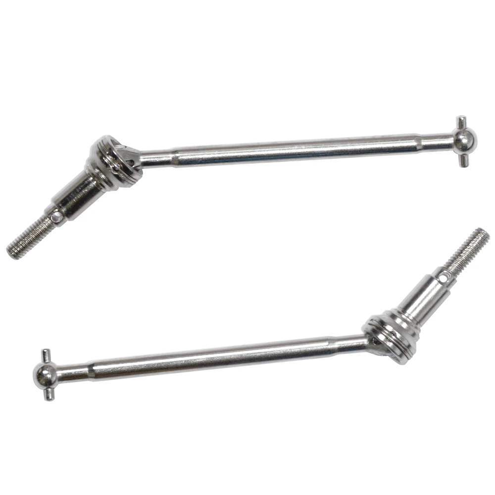 2Pcs Metal Front Drive Shaft CVD 55-WJ01 for 9155 9156 Xinlehong 9155 9156 1/12 RC Car Spare Parts