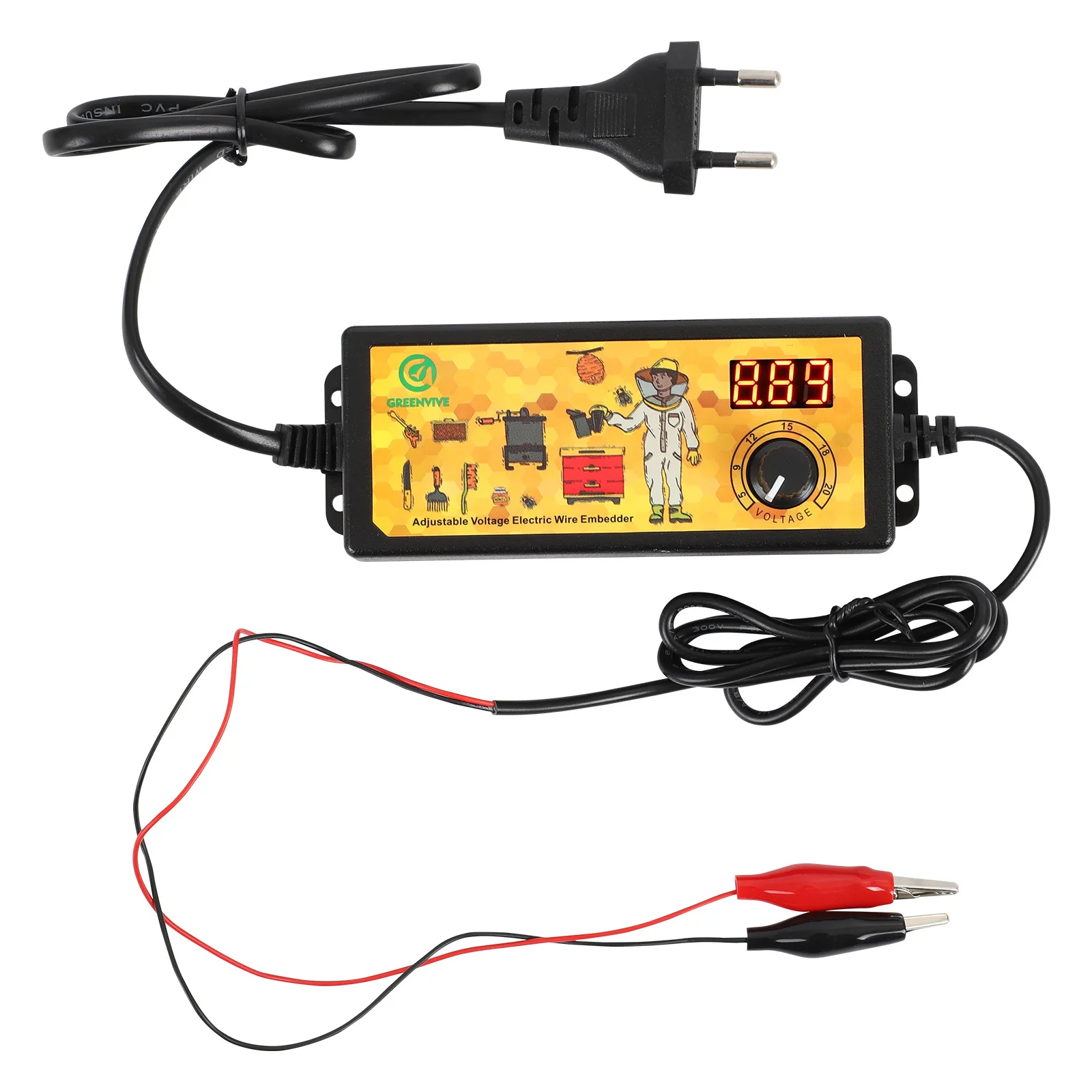 CE Certification, Beekeeping Wire Embedding Device, Adjustable Voltage Electric Wire Embedding Device, Beeswax Nest Foundation