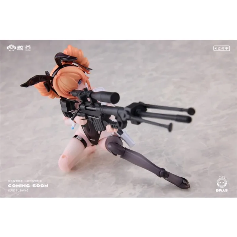 

Коллекционная фигурка Sushing 1/12 Leoni Rabbit Rapid Response Team Sniper: Милая девушка, 6-дюймовая масштабная фигурка женщины-солдата