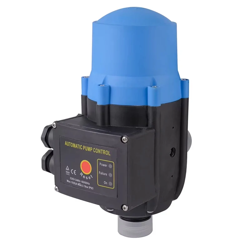 Automatic Pressure Controller Adjustable One Inch Self-priming Pump Water Flow Electronic Pressure Switch Hardware Accessories