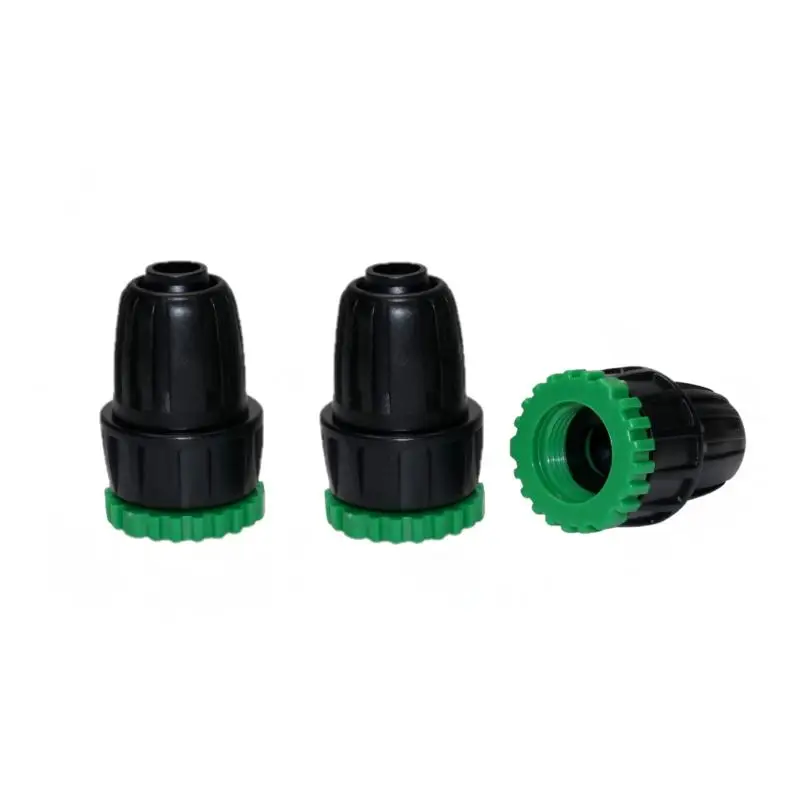 1/3Pcs Garden Water Hose Quick Connector Plastic Pipe Adapter Lock Nut Coupling For Lawn Irrigation Watering