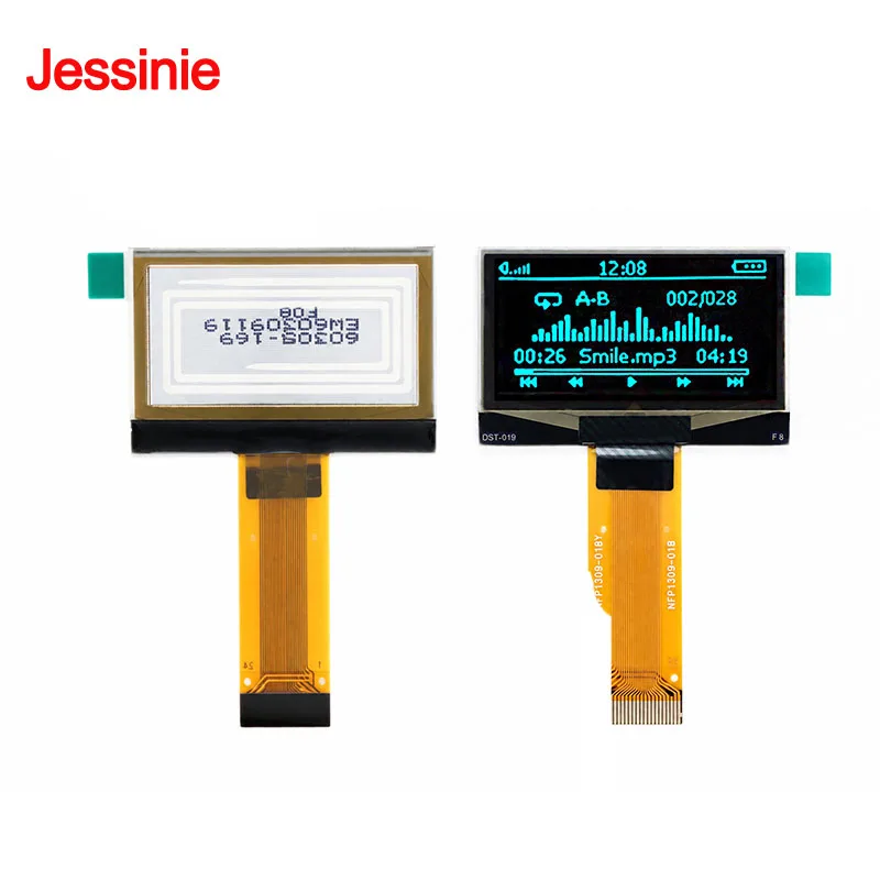 1.54' OLED Display 1.54 inch LCD Screen SSD1309 Driver I2C SPI 128*64 4Pin 7Pin Module 24Pin Plug-in Bare White Blue Yellow