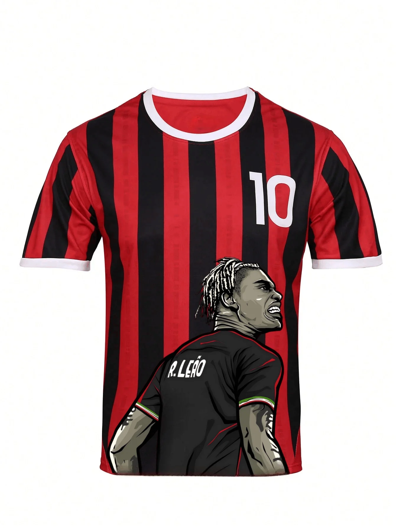 قميص كرة القدم AC New Milan، قميص كرة القدم الرياضي الاحترافي، مريح للمباراة، كاجوال، رياضات الفريق، قميص قصير الأكمام