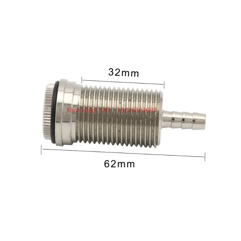 Limited Offer Brass Non-adjustable Beer Barrel Faucet 62mm100mm127mm American 1/4 Takeover Accessories Draft Beer Machine Fauc