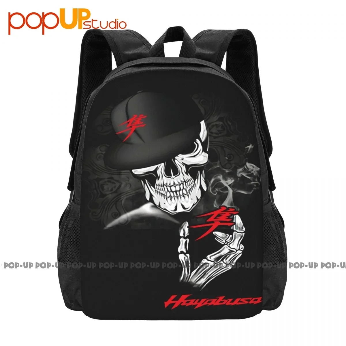 

Рюкзак с логотипом Skeleton Skull Hayabusa, вместительная женская спортивная сумка