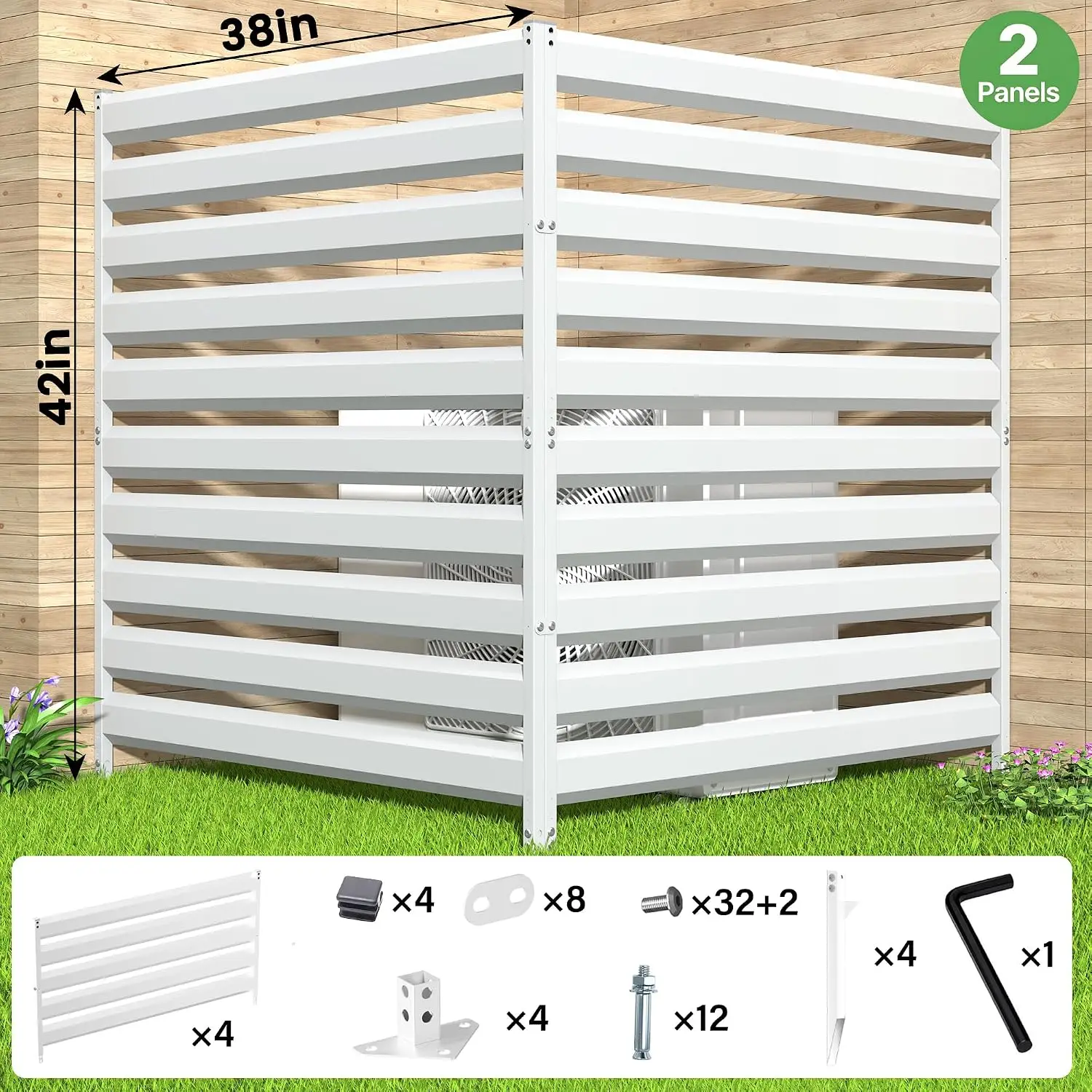 Metal Privacy Fence 42