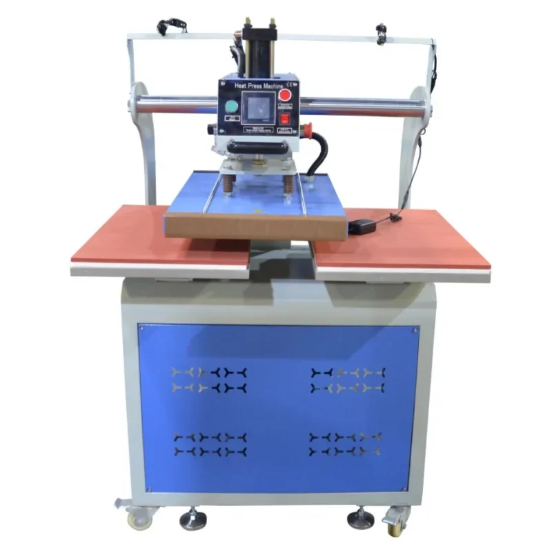

【2026】Auto Open Dual Double Station Pneumatic Hydraulic Heat Press Machine 16 X 24 38x38 Sublimation Printing For Clothes T-shir