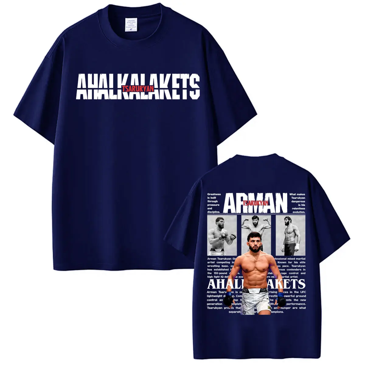 Limited Arman Tsarukyan Violence Aesthetic Graphic T Shirt Men Women Fashion Classic Gothic T Shirts Casual Cotton Loose T-shirt