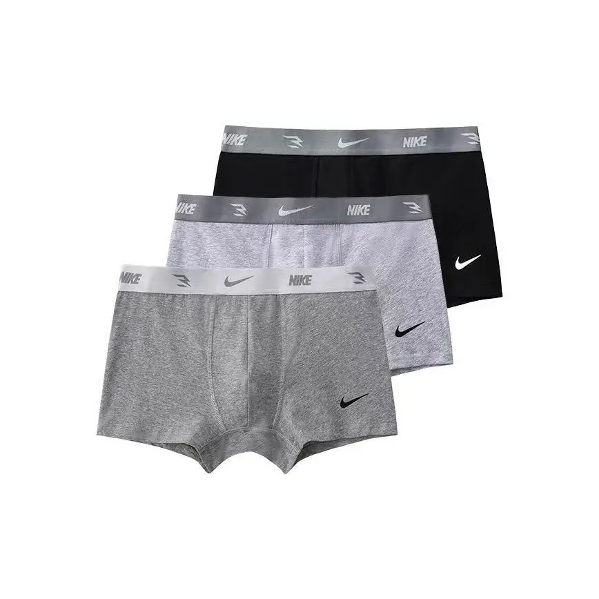 Nike 3Brand Men’s Boxer Briefs, 2026 Summer New Arrival, 3‑Pack N32543029GS-001