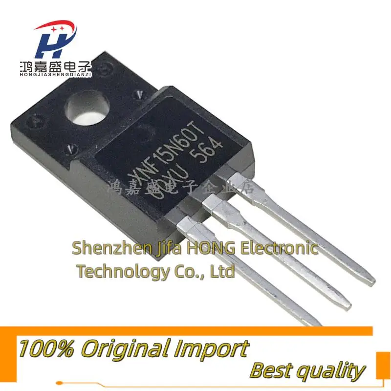 10PCS/Lot   XNF15N60T 15N60T XNF TO-220F 15A / 600V  MOSFET Best Quality