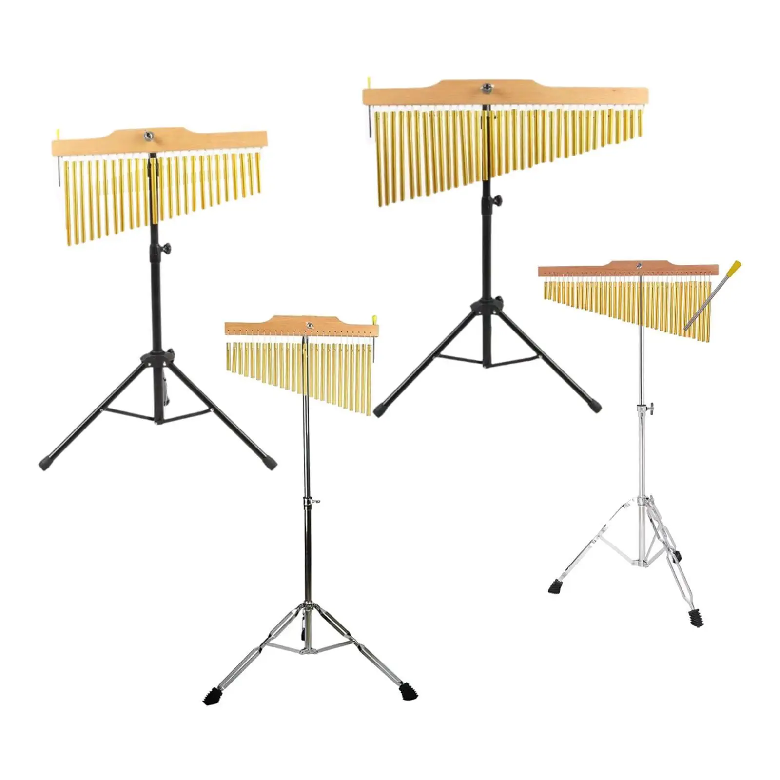 

Портативный регулируемый штатив для колокольчиков-перкуссии: музыкальный инструмент для занятий, выступлений и использования в классах