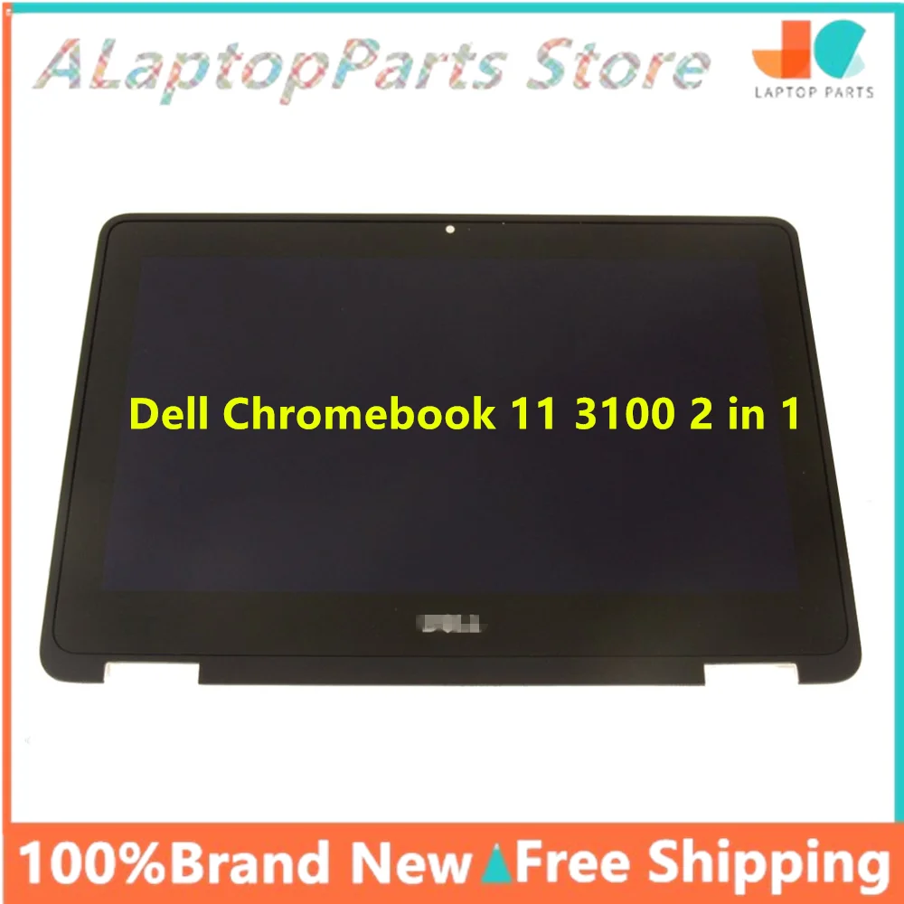 

Screen Replacement for Dell Chromebook 11 3100 2 in 1 LCD LED 9MH3J FHMWH 45GHC 11.6" HD 40Pin LCD Touch Screen Digitizer Bezel