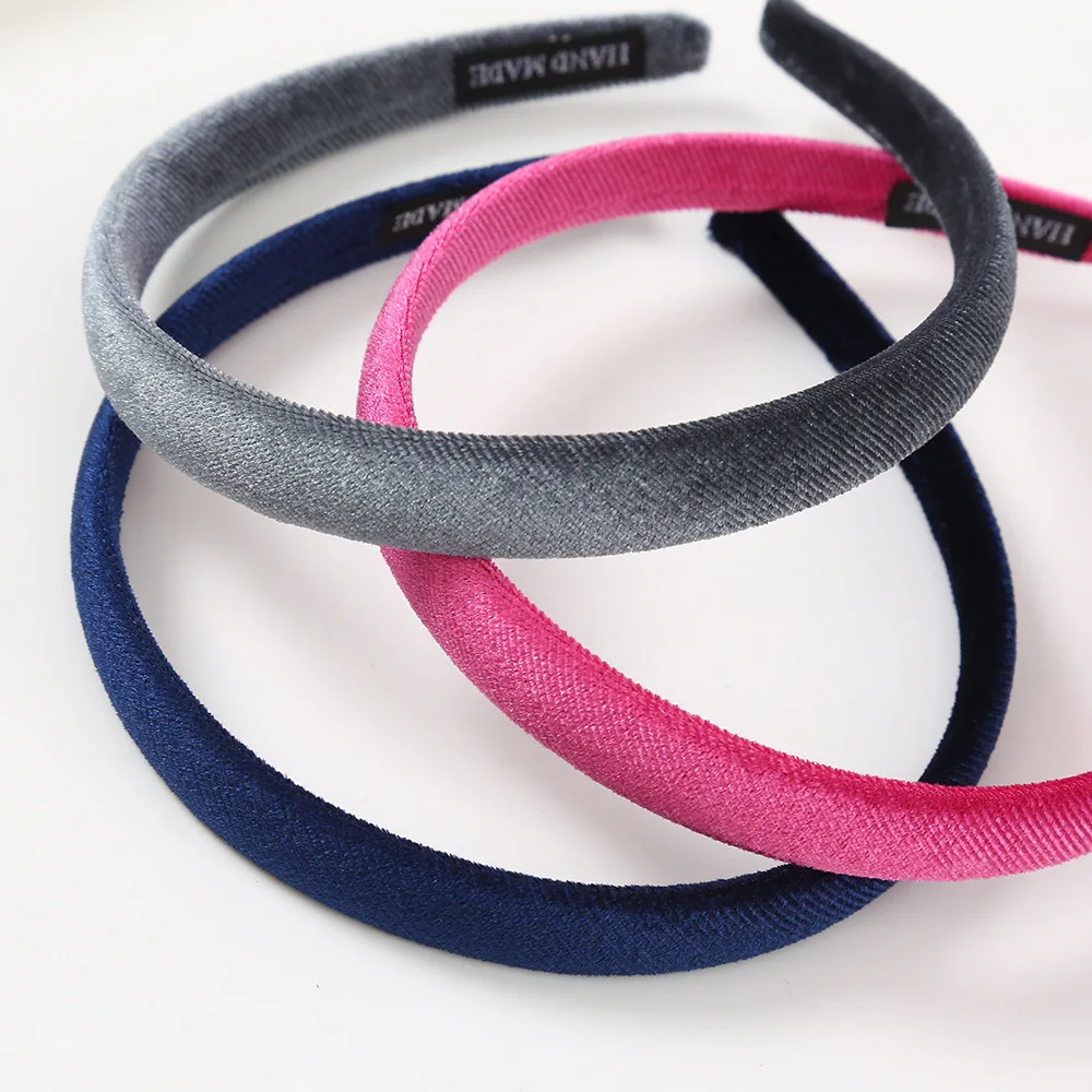 2 Stück Beauty Koreanischer Samt-Look Haarreif Damen Elegantes Stirnband Mädchen Haarbänder Vintage Waschbarer Haarreif für Haaraccessoires – Detail 13
