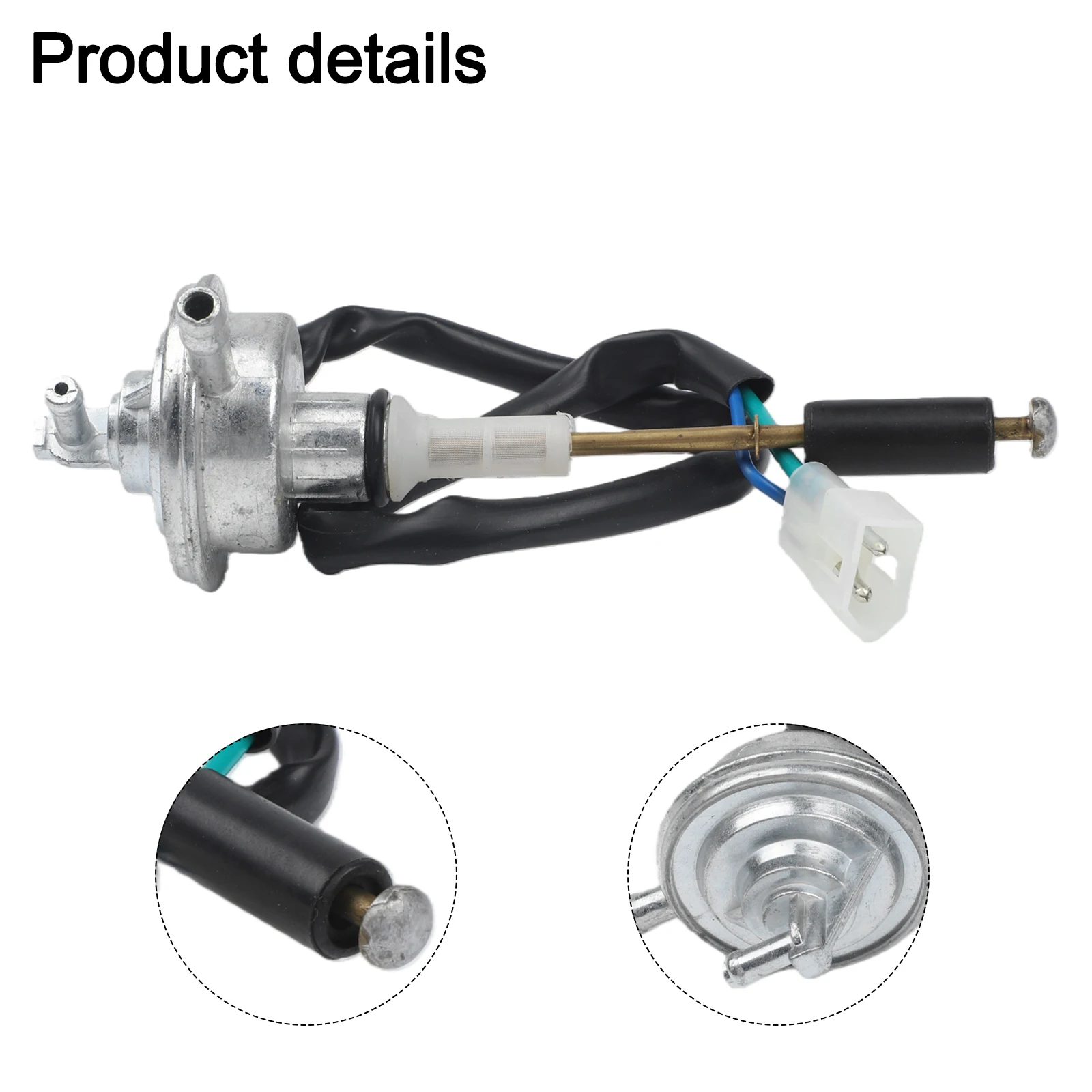 Motorcycle Fuel System Fuel Tap Petcock Fuel Switch Direct Replacement Fuel Valve Compatible With VIVACITY 125 Easy Installation view 3