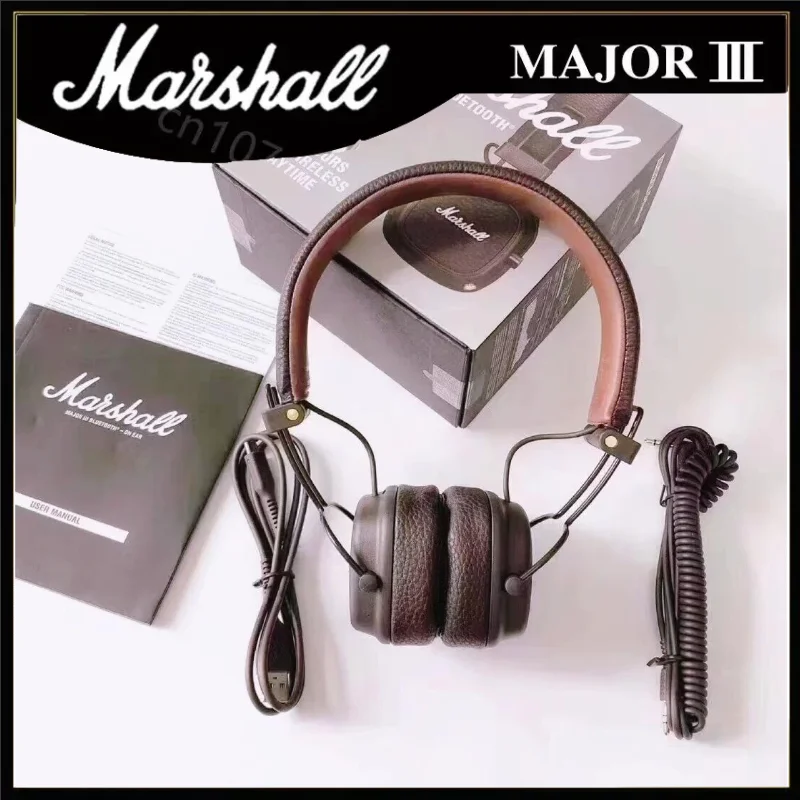 major-3-marshall-iii-wireless-wired-headphones-with-mic-deep-bass-gaming-earphones-folding-sports-rock-music-bluetooth-headset