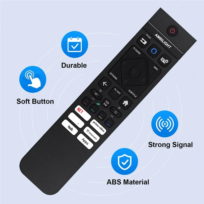 

N93R Замените SRC-3215-01 Пульт дистанционного управления Forphilips TV 398GM10BEPHNE000SY Пульт дистанционного управления без голоса