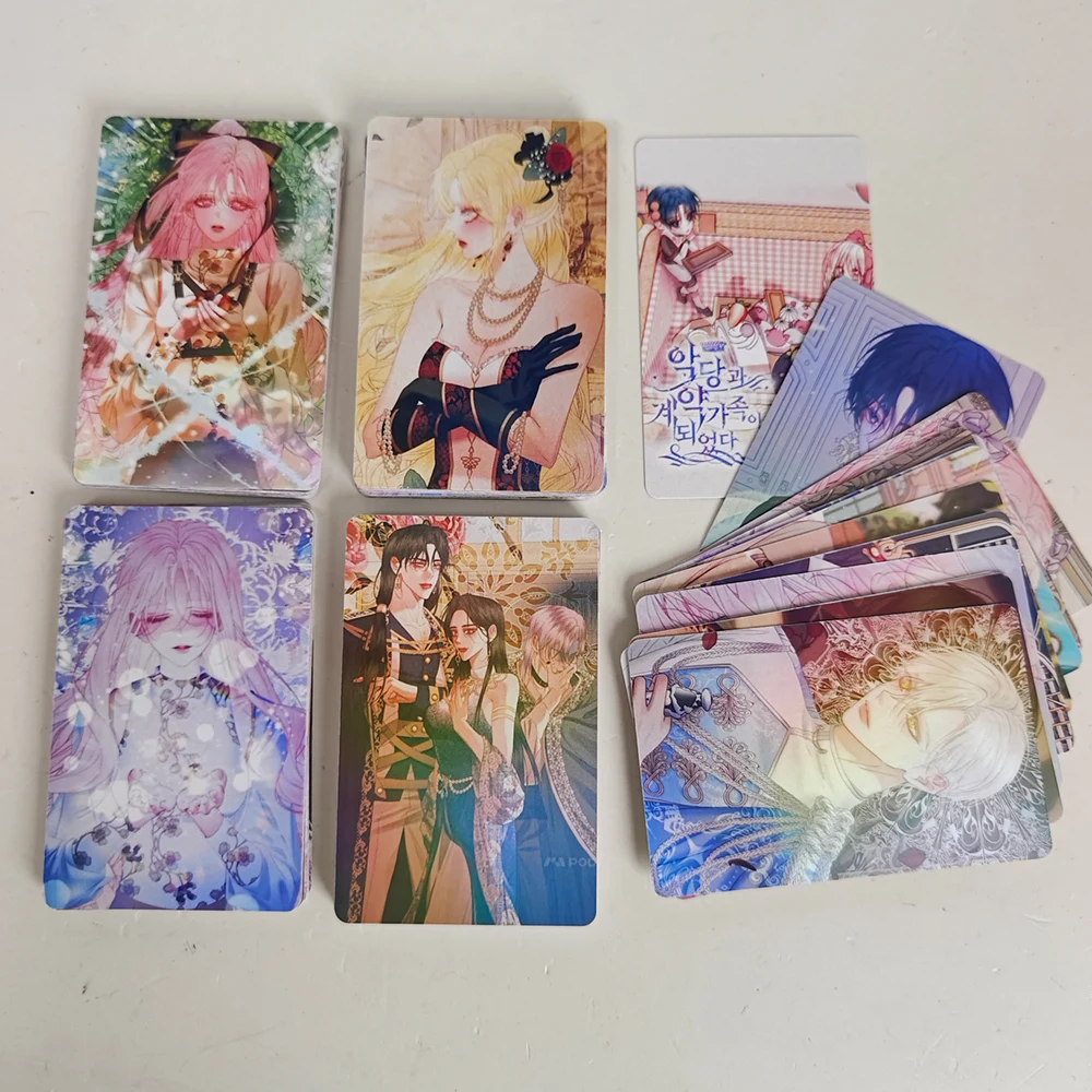 96 Pc/set The Demon's Contract Family Manga Lomo Card Album Comic Characters Photo Card Fans Collection Cards