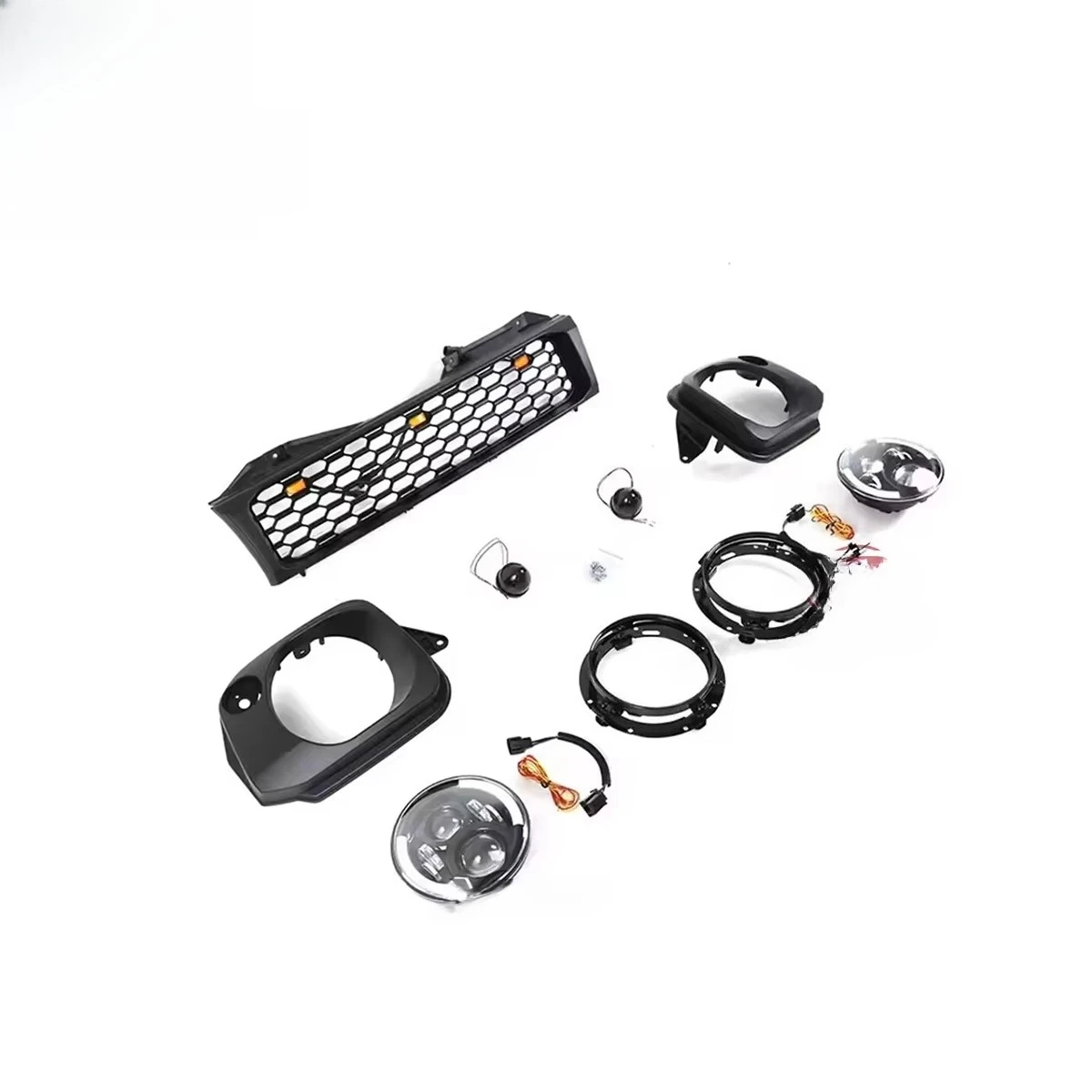 

Facelift Upgrade Front Car Grille Body Kit for Jimny 2007-2011accessories 2007+