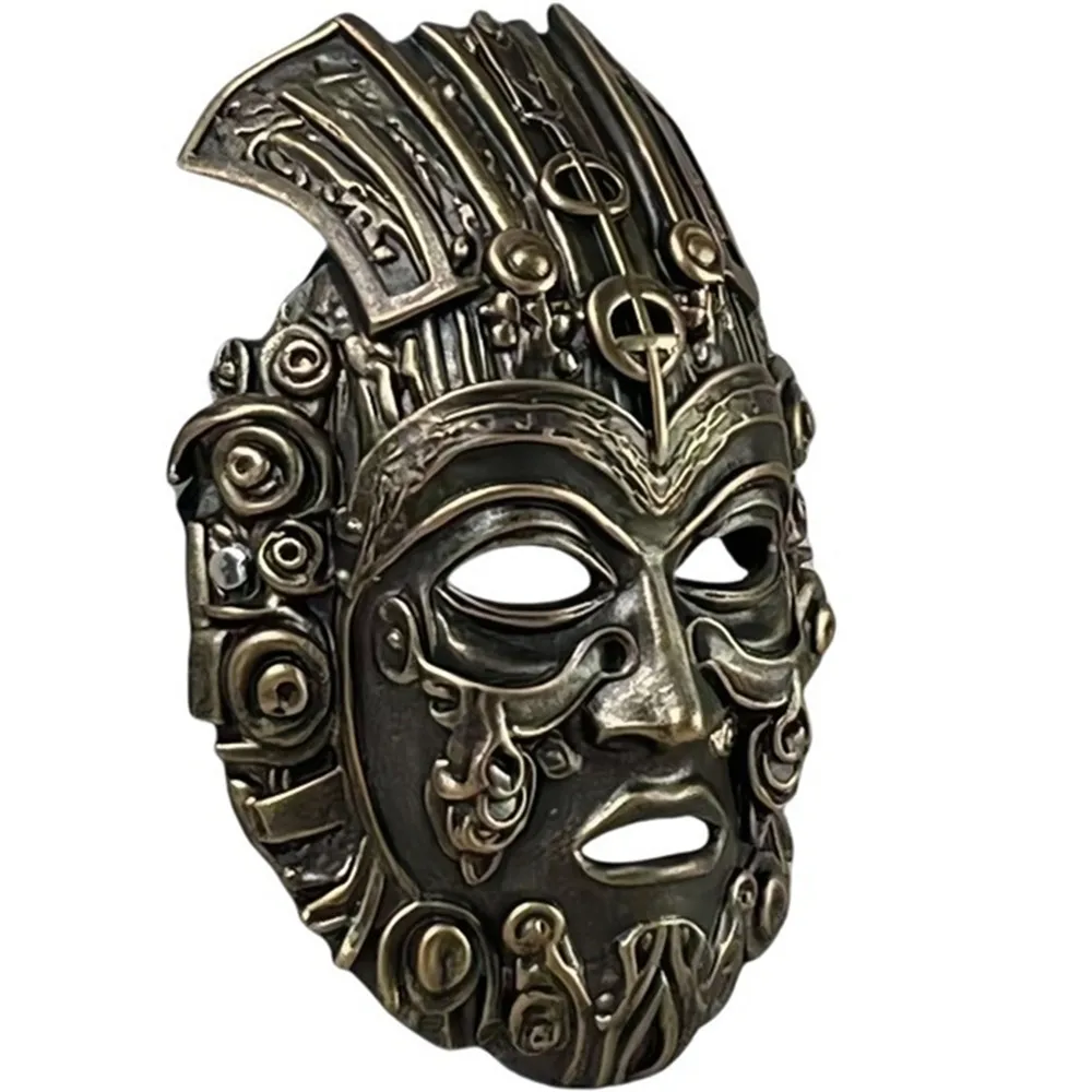 

Indian Mask Halloween Carnival Day of the Dead Cosplay Makeup Ball Resin Craft Mask