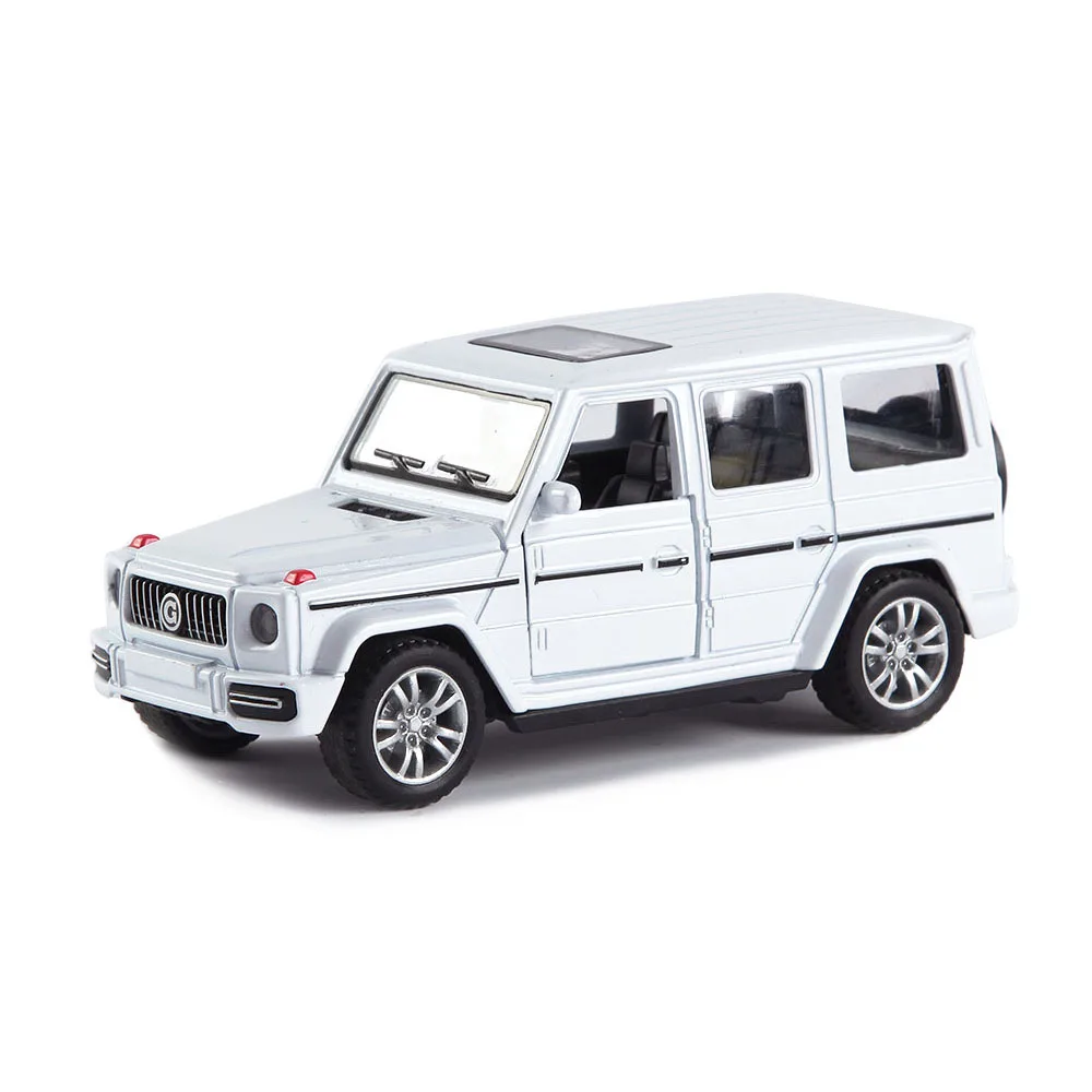1/36 G63 SUV Alloy Car Model Diecast Kids Pull Back Car Toys Simulation Off-road Vehicle Car Model Collection Gift Cake Ornament