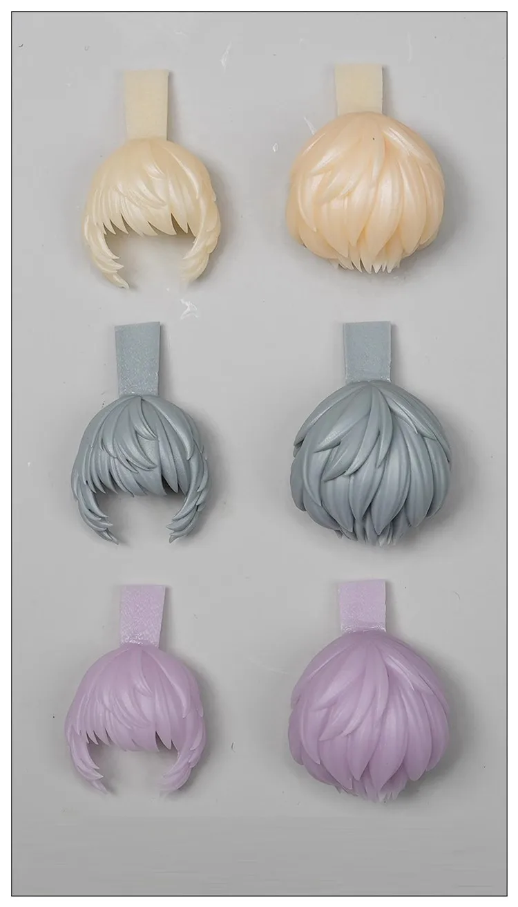 SH STUDIO 1/12 Soldier Goddess Device Three Color A Group Hair Style Resin GK Model Accessories In Stock