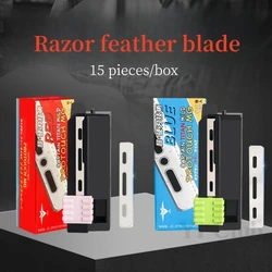 Japanese Safety Feather Blade Sharp Flat Shaving Blades For Men's Manual Razor Old-fashioned Shaver Holder Replacement Blades