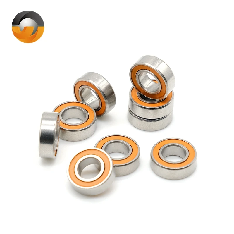 

5PCS SMR126RS CB 6X12X4 mm Ceramic Bearing ABEC-7 Miniature RC Motor SMR126RS CB Ball Bearings Ceramic Si3N4