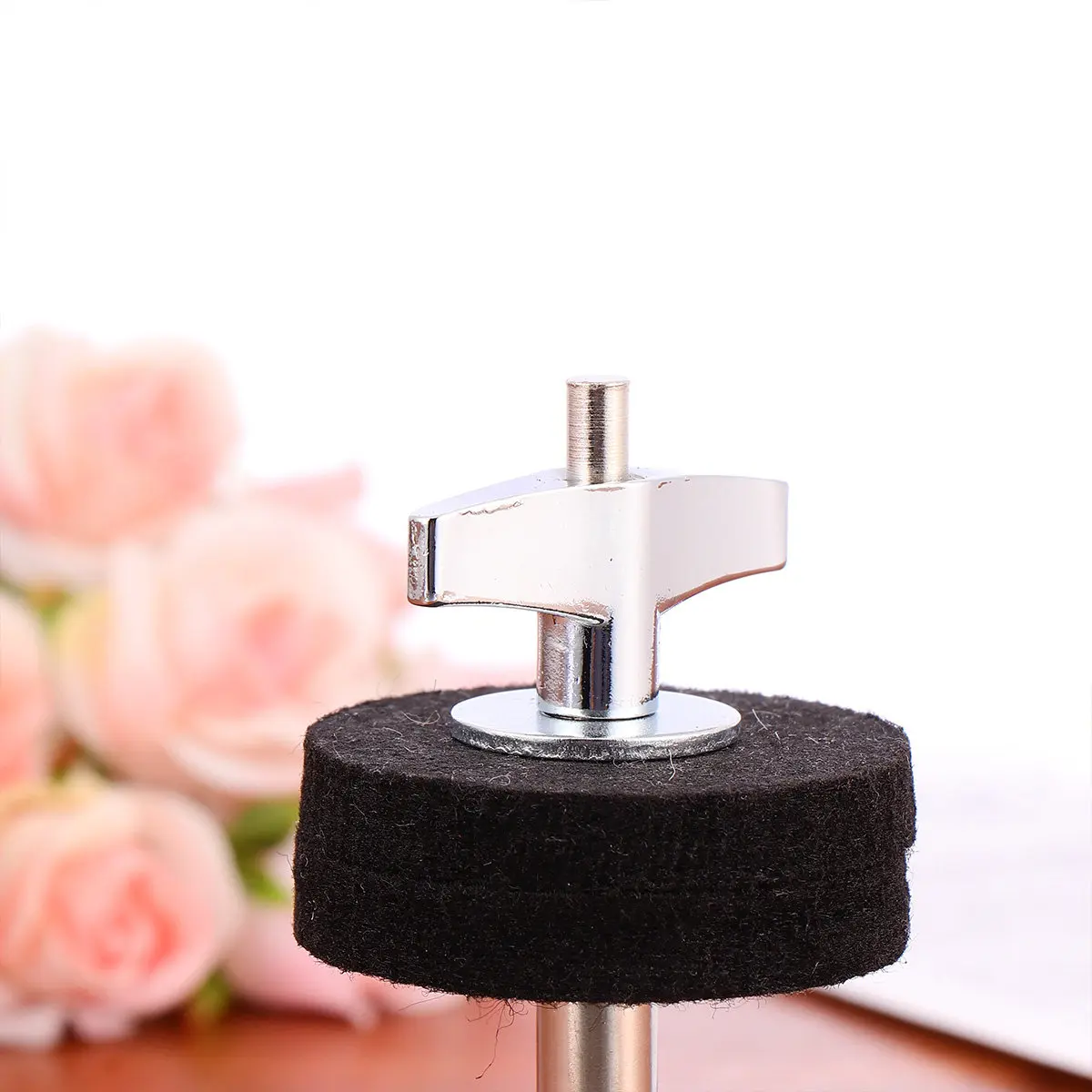 Heavy-Duty Iron Plated Cymbal Stacker Bass Drum Cymbal Hanging Screw Drum Kit Hardware Percussion Mount Post Replacement Part