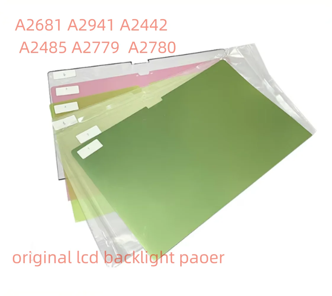 Oryginalny nowy wyświetlacz LCD tylne arkusze podświetlenie dla Macbook Pro Retina A2681 A2442 A2485 A2779 A2780 A2941 podświetlany LCD