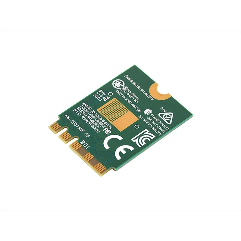 Waveshare Adapters Aw-Cb375nf Dual Band Wireless Network Card 2.4G/5Ghz Dual Band Wifi5 Generation Wireless Module