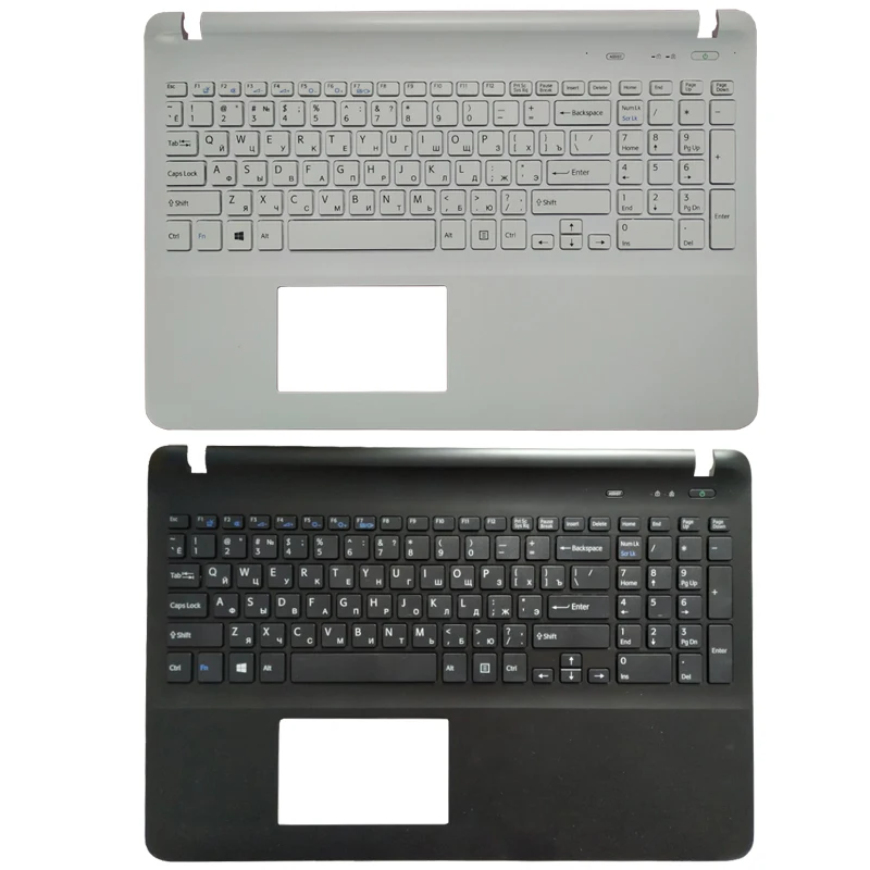

Поп-российская клавиатура для ноутбука SONY VAIO SVF152C29U SVF152C29W SVF152C29X SVF152A29L SVF152C29L RU с верхней крышкой упора для рук
