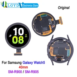 1.2-inch Super AMOLED Screen For Samsung Galaxy Watch5 40mm, SM-R900 SM-R905 Watch Display Touch Screen Repair Replacement Part