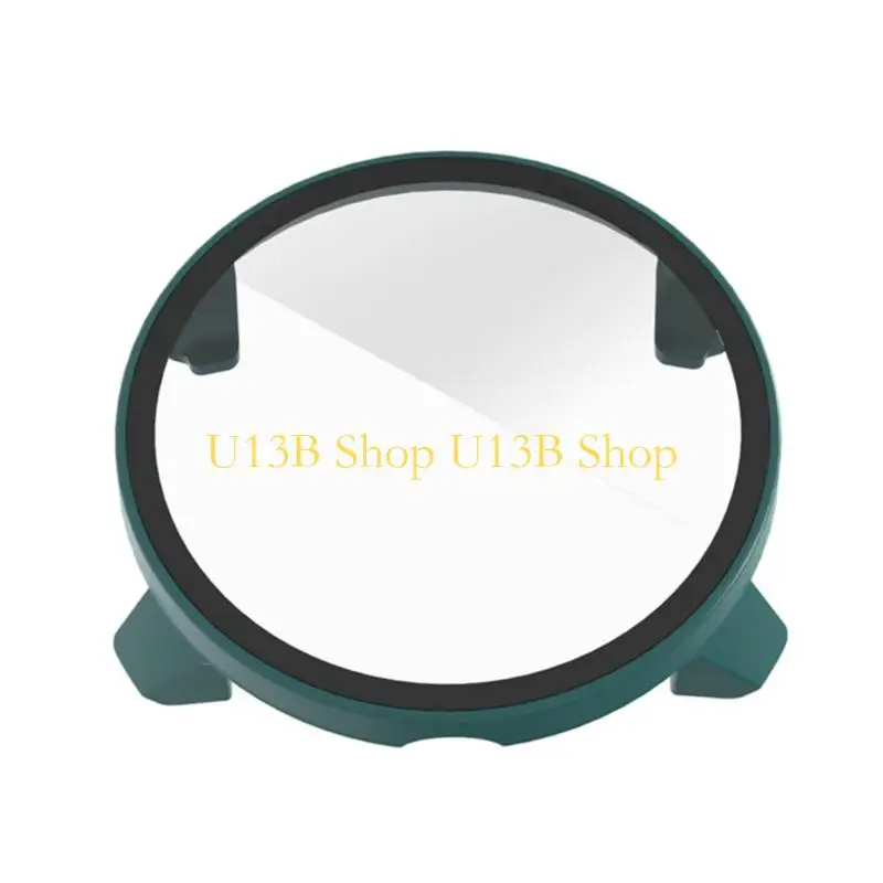 U13B Dustproof Scratch Resistant Tempered Glass Protective Case For Sports Smartwatch