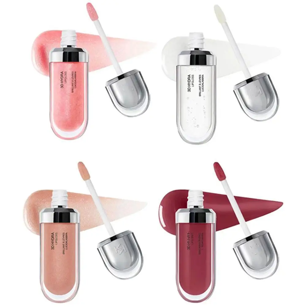 3D Hydra Lipgloss Spiegel Lip Glazuur Shimmer Hydraterende Parelmoer Kleur Vloeibare Lipgloss Mollige Glanzende Non Stick Cup Balsem ﻿