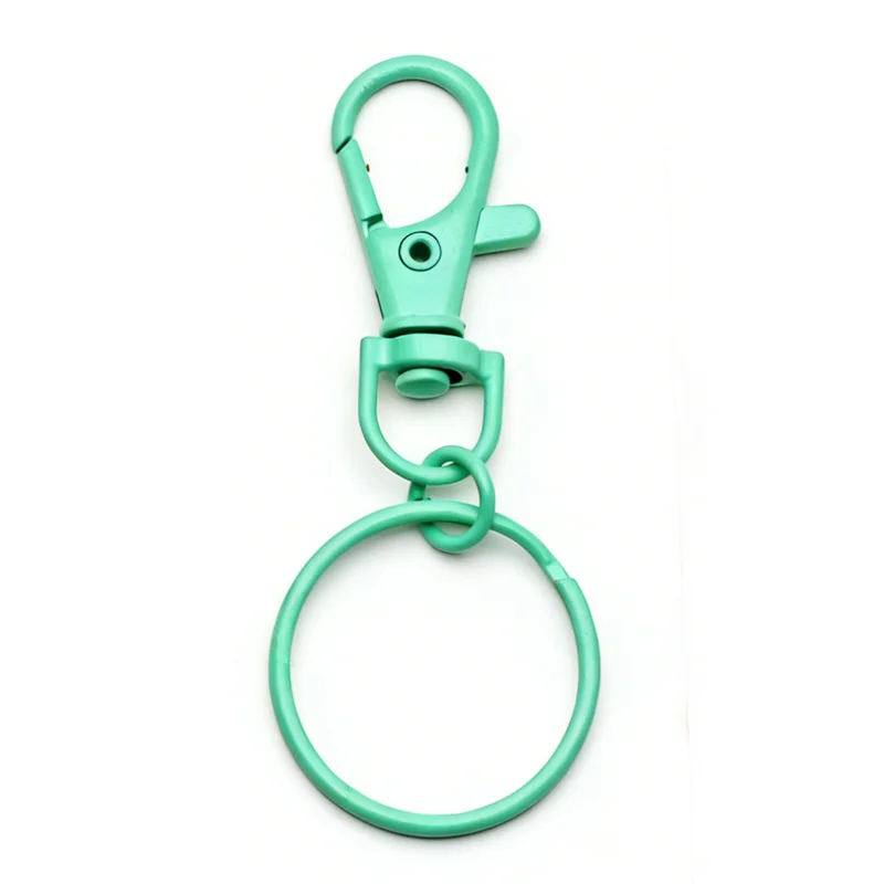 5/10 stücke Bunte Schlüsselring Karabiner Haken Mit Verstellbarer Schnalle Für Die Herstellung Von Schlüsselbund DIY Taschen Puppe Haken Schmuck zubehör – Detail 17