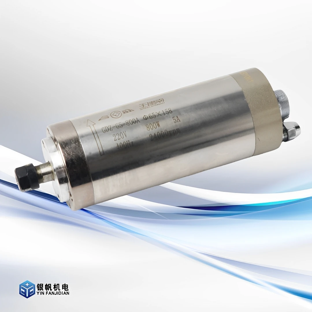 High Quality GDZ65-800 Water Cooling Spindle Motor 800W ER11 for Cnc Router Machine