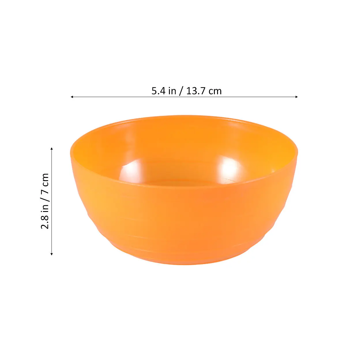 6Pcs Plastic Serving Bowls Set 2 Each of 3 Classic Colors Reusable Unbreakable Microwave Safe Dishwasher Safe Bpa Free Party
