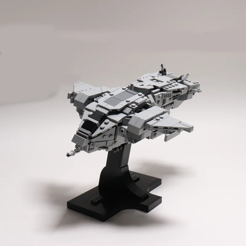 

726 шт. новая серия фильмов MOC Space War Pelican Transporter DIY креативная развивающая детская игрушка в подарок