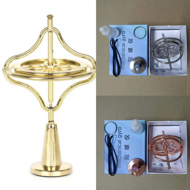 

Metal Anti Gravity Gyroscope Decompression Rotation Balance Alloy Mechanical Technology Child Students Toys Unisex Gifts New