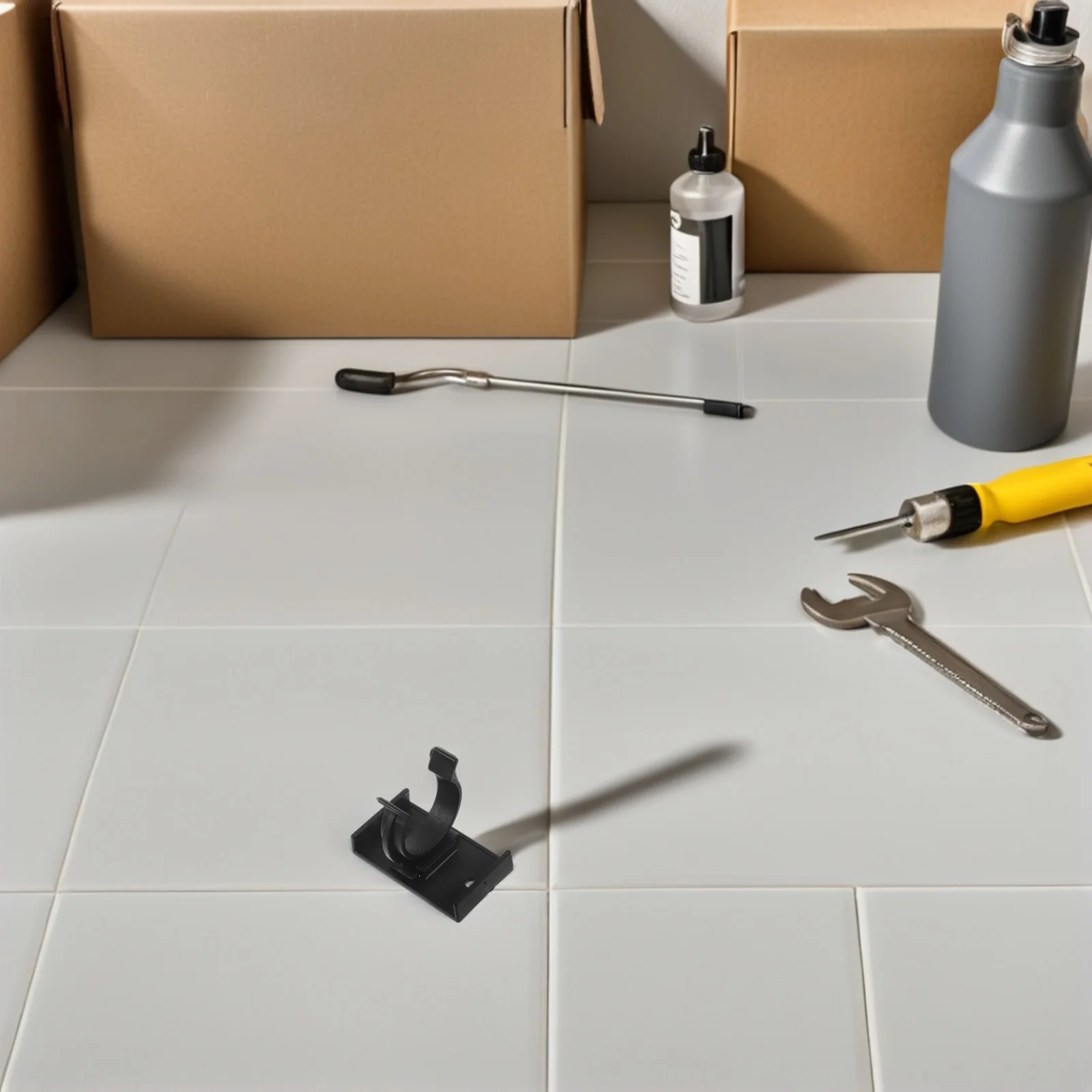 

40Sets Cabinet Adjustable Toe Kick Clips Plastic Plinth Connectors Kitchen Kickboard Panel Trim Nonslip Kicker Connector