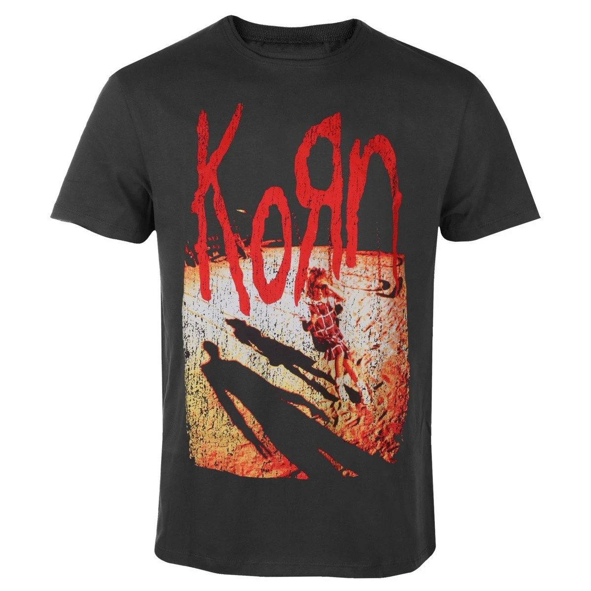 

Korn Selftitled Clothing Peripheral Pattern Printing Summer Luxury Brand Cotton Men's and Women's T-Shirts Short Sleeves