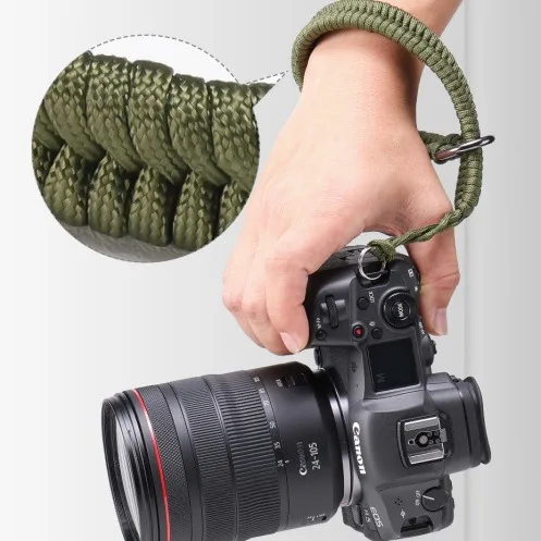 

Handmade Woven Camera Wrist Strap Ouick Release Camera Hand Strap Adjustable Hand Strap for Canon Nikon Sony Fuji Leica Olympus