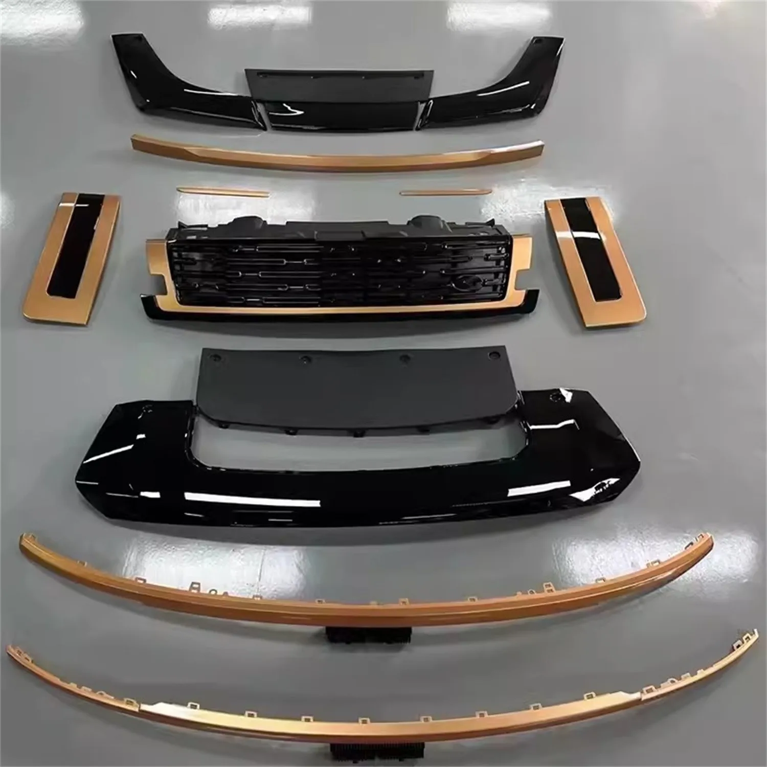 Car Body Kit for Land Range rover 2023 Front Bumper surround Front lip Racing grill