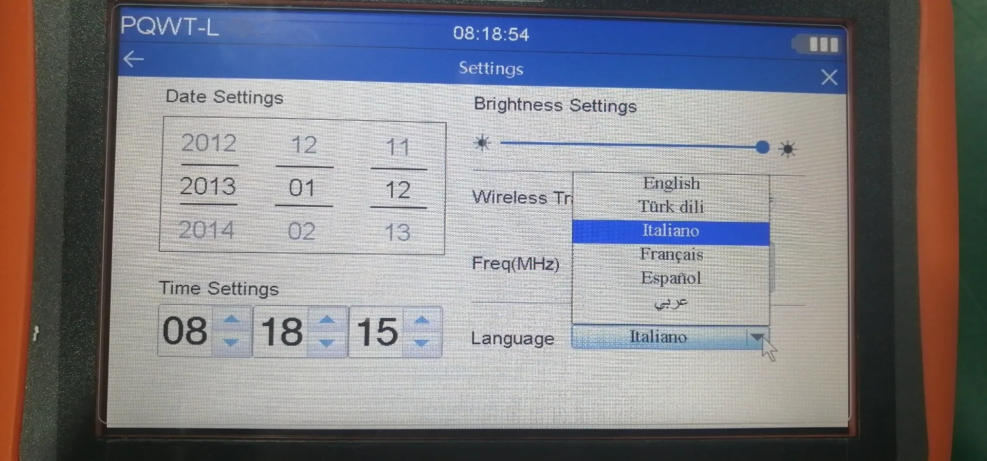 Professional Underground Water Leak Detection Equipment High Sensitive 5m Water Leak Detector PQWT L5000